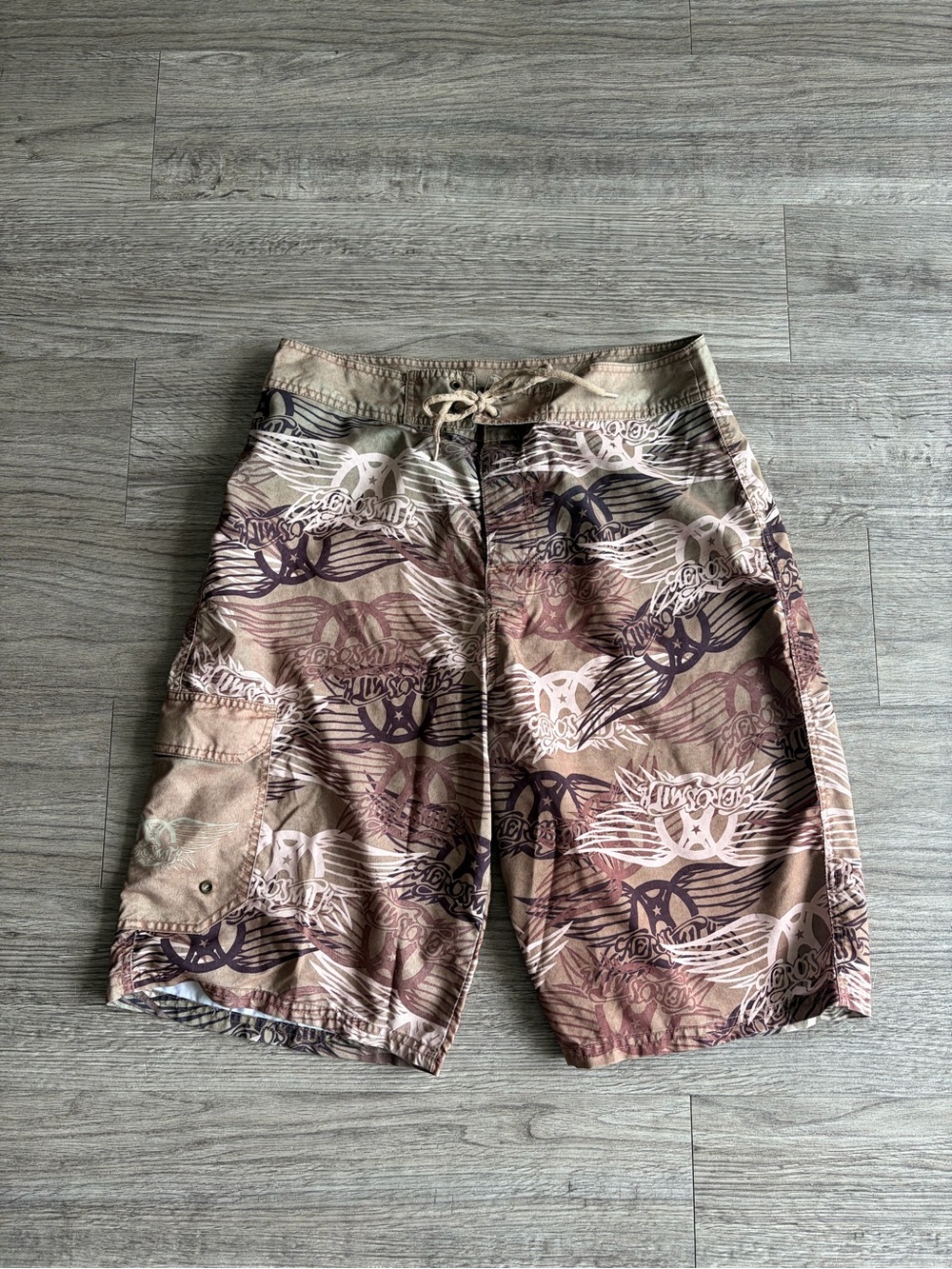 Aerosmith swim trunks
